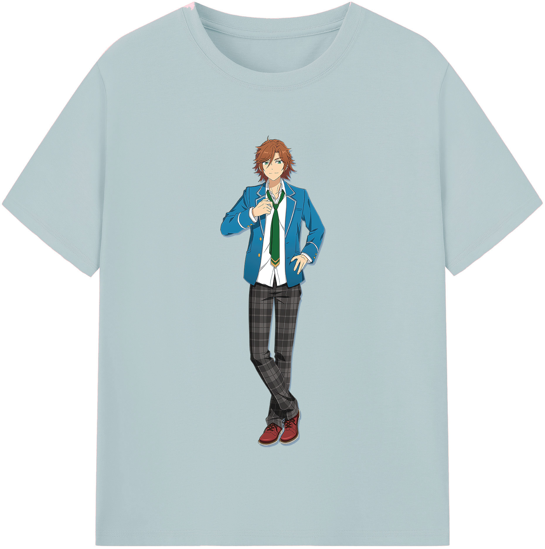 （画像用） あんさんぶるスターズ! Ensemble Stars 綿100％半袖Tシャツ（フロントプリント）